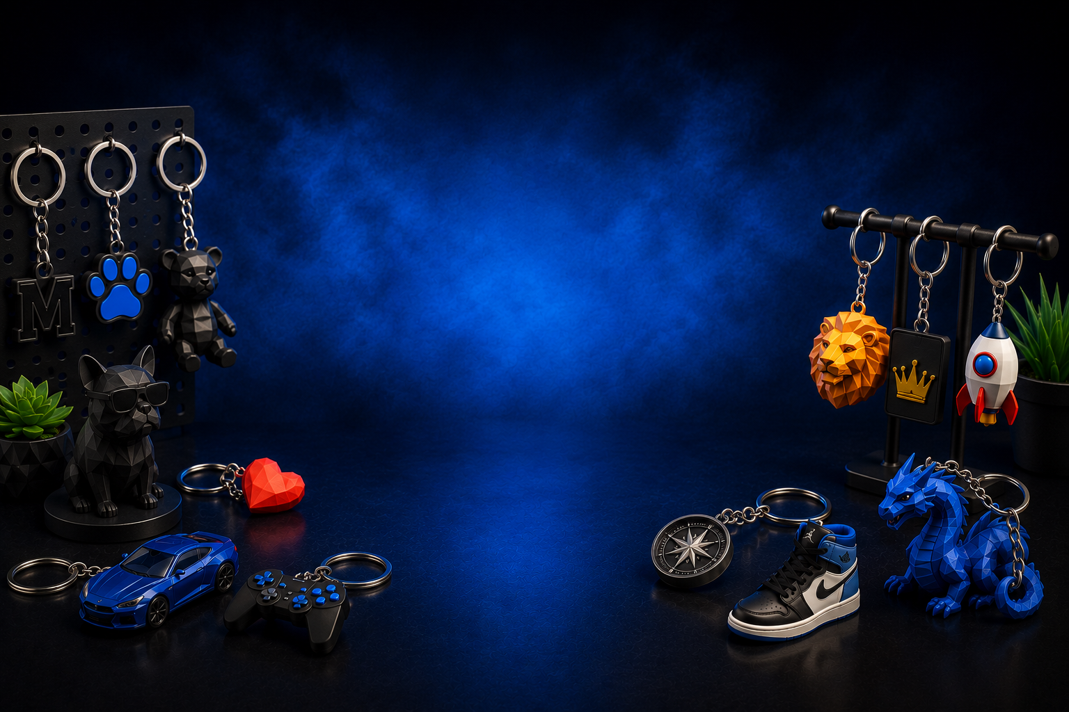 Chaveiros 3D