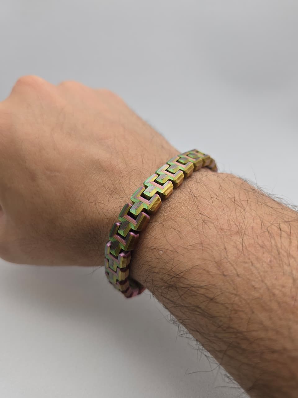Pulseira Articulada Sensorial em Impressão 3D – PLA Premium