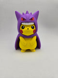 Pikachu Fantasiado de Gengar em Impressão 3D – Colecionável em PLA Premium