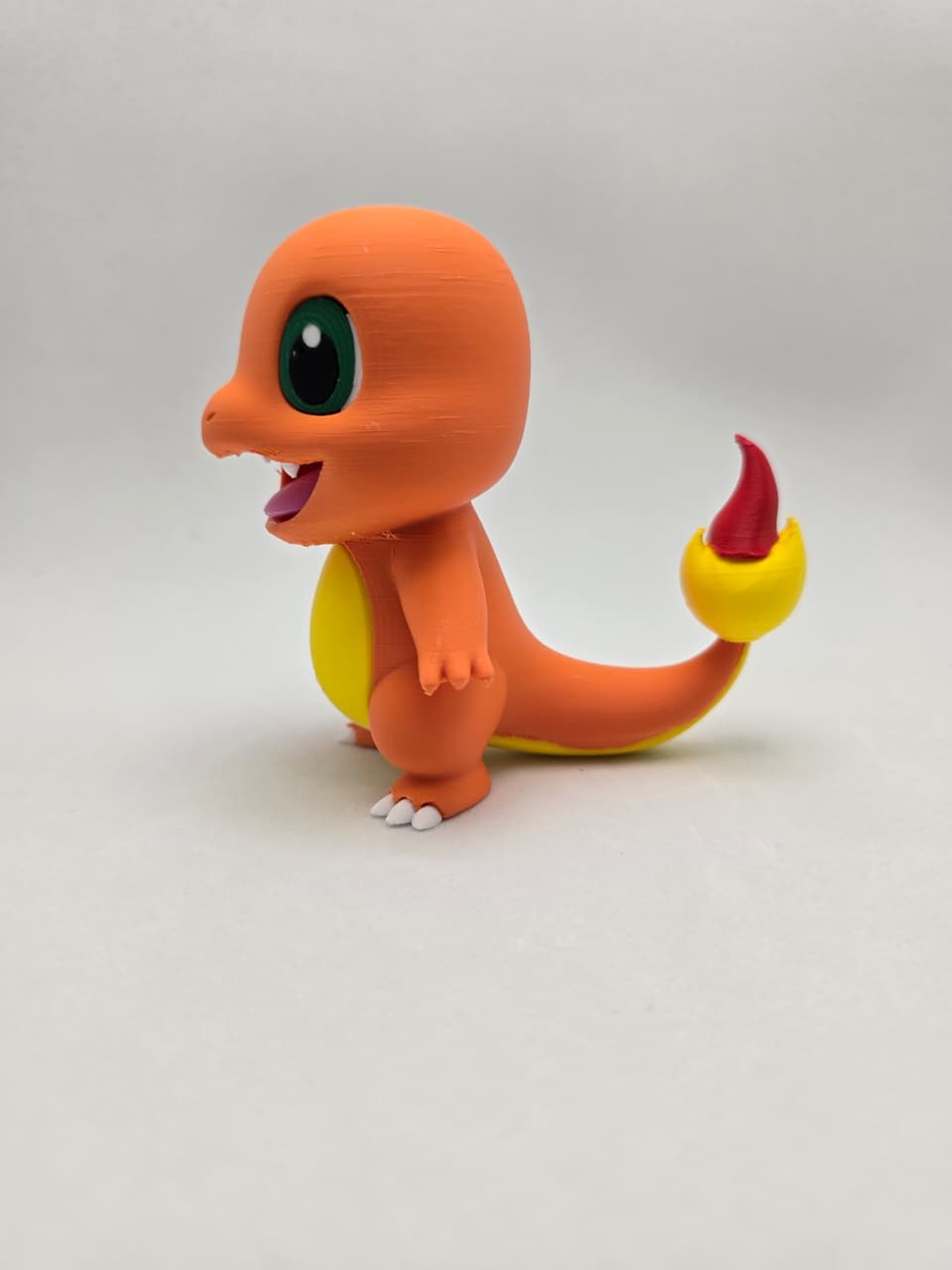 Charmander Colecionável em Impressão 3D – Produzido em PLA Premium