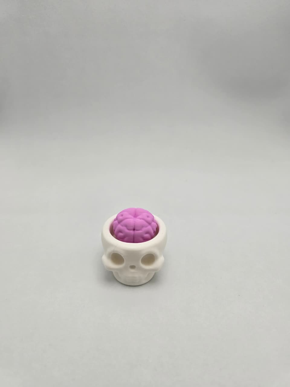 Caveira de Clique Sensorial em Impressão 3D – Colecionável em PLA
