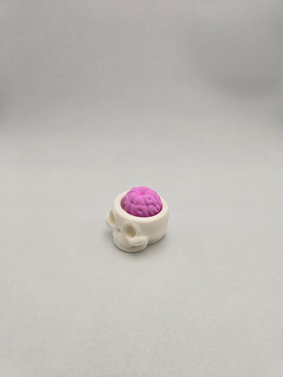 Caveira de Clique Sensorial em Impressão 3D – Colecionável em PLA