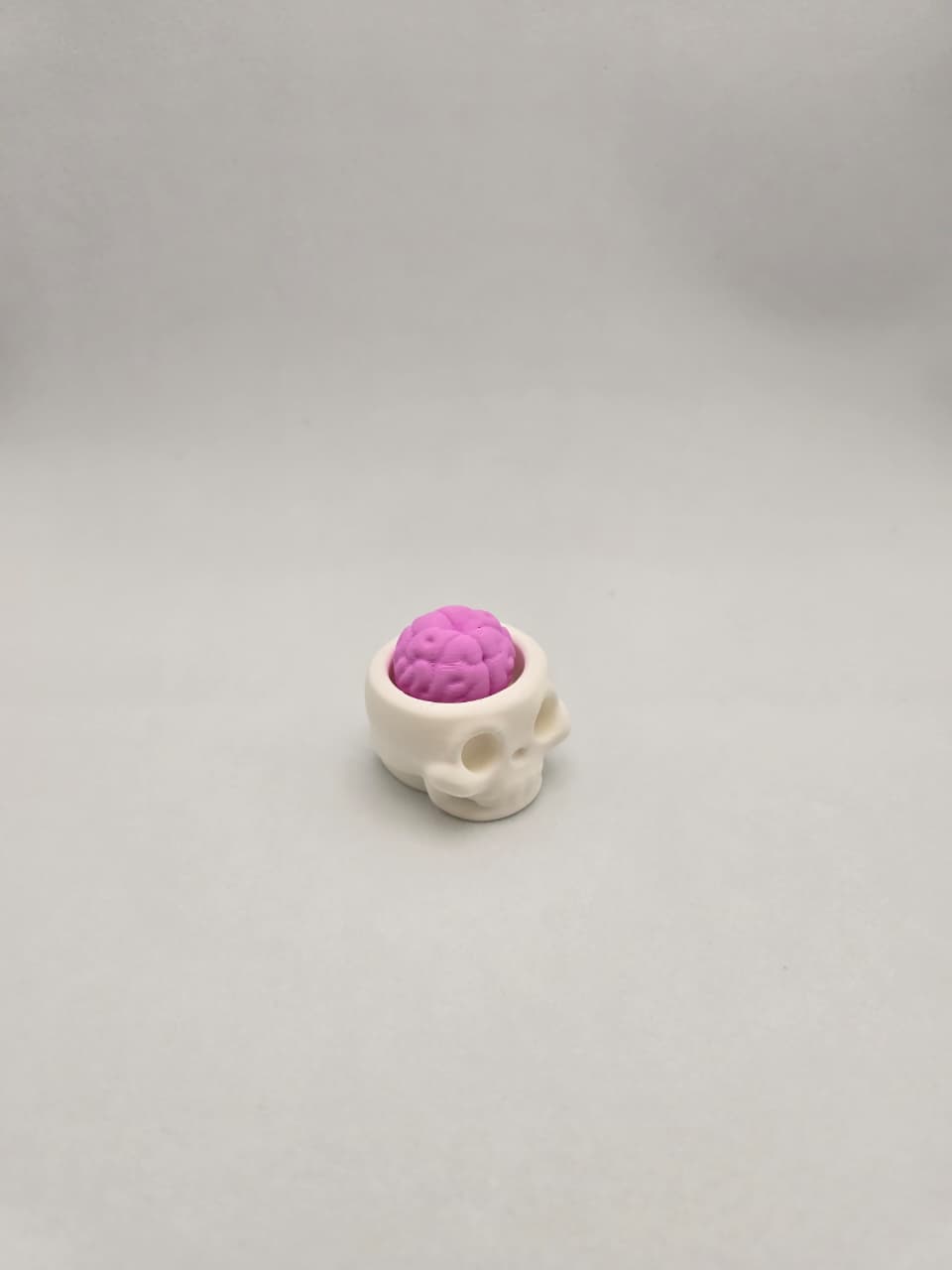 Caveira de Clique Sensorial em Impressão 3D – Colecionável em PLA