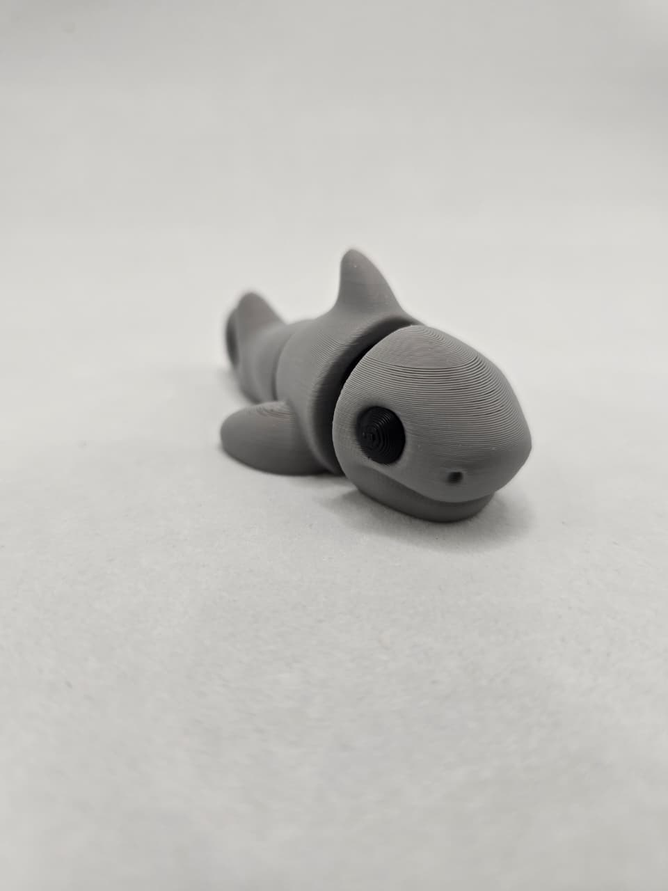 Chaveiro Tubarão Articulado em Impressão 3D – Colecionável em PLA