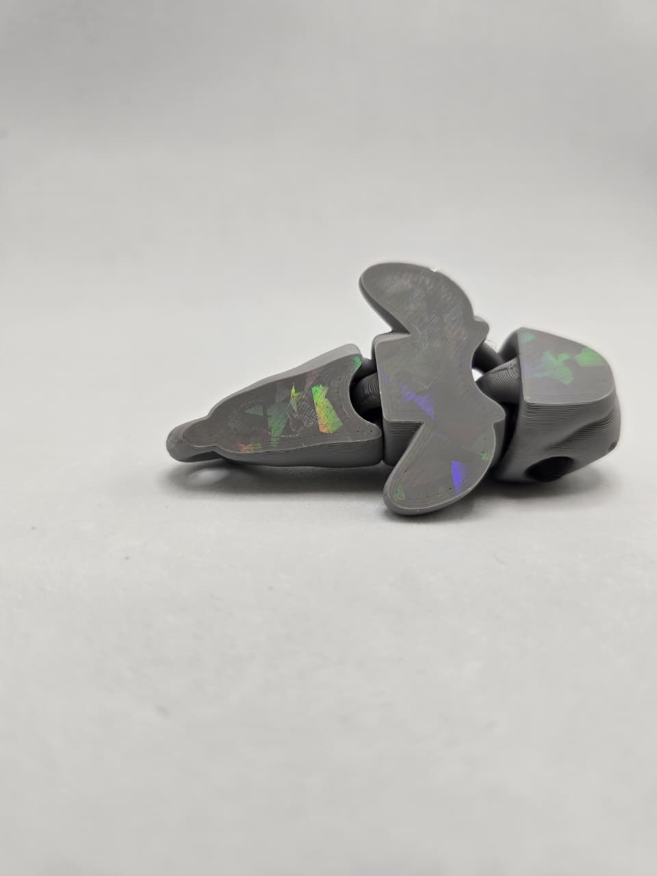 Chaveiro Tubarão Articulado em Impressão 3D – Colecionável em PLA