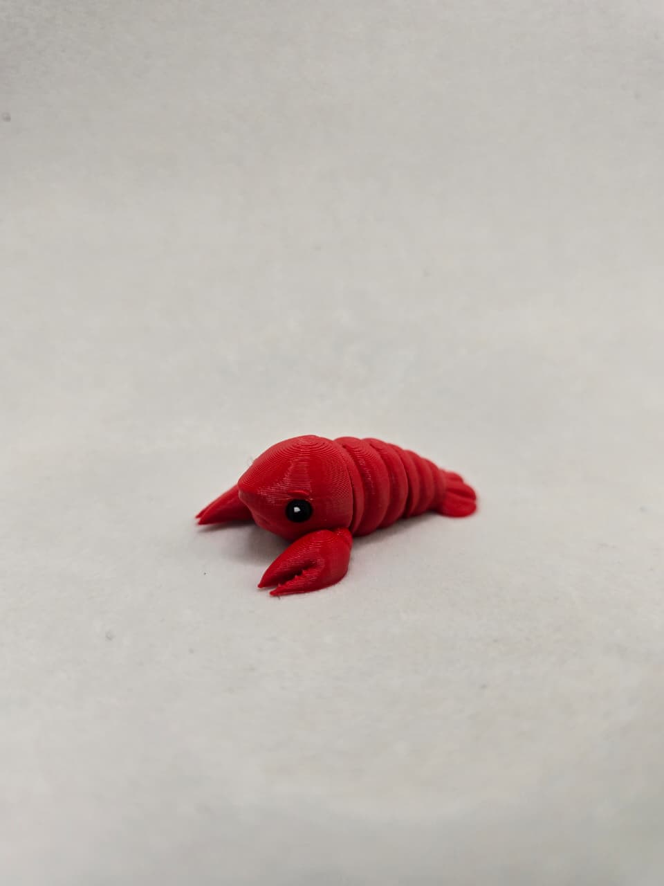 Mini Lagosta Articulada em Impressão 3D – Colecionável em PLA Premium