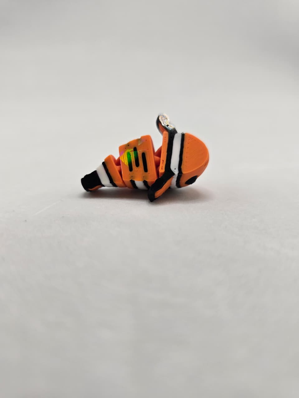 Peixe Palhaço Articulado em Impressão 3D – Colecionável em PLA Premium