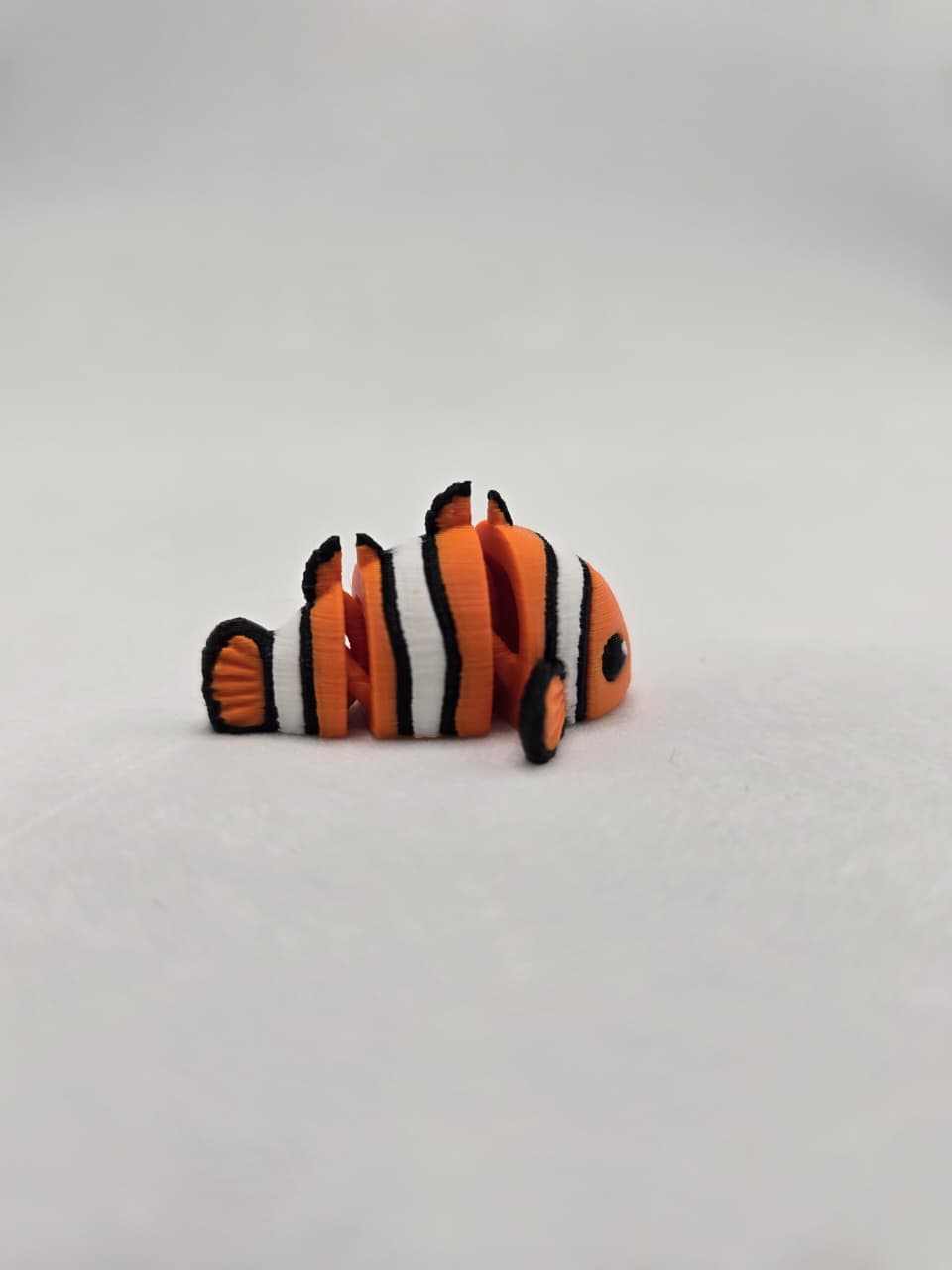 Peixe Palhaço Articulado em Impressão 3D – Colecionável em PLA Premium