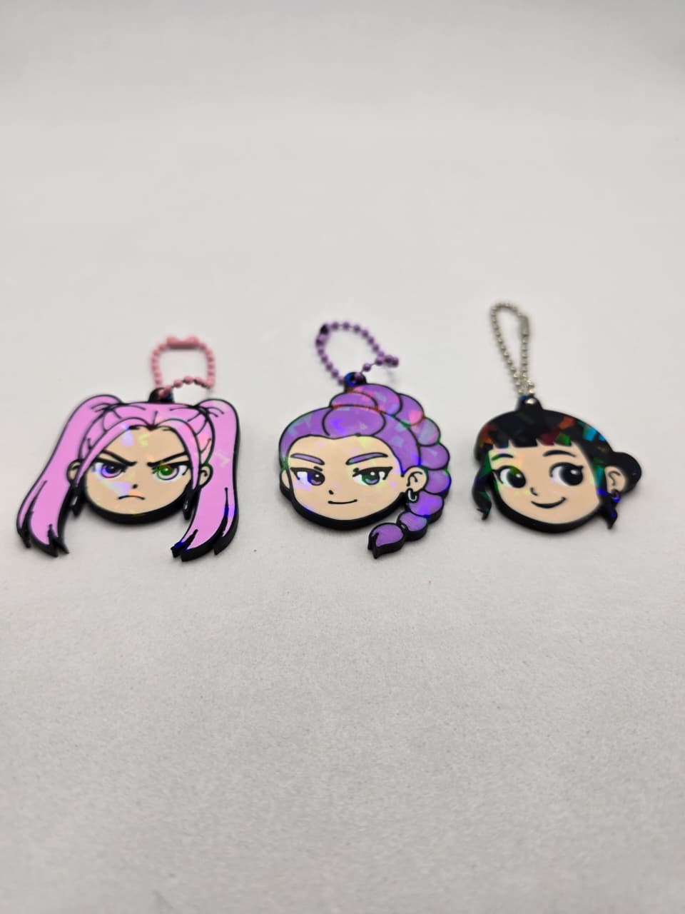 Chaveiro Guerreiras do K-POP em Impressão 3D – Colecionável em PLA