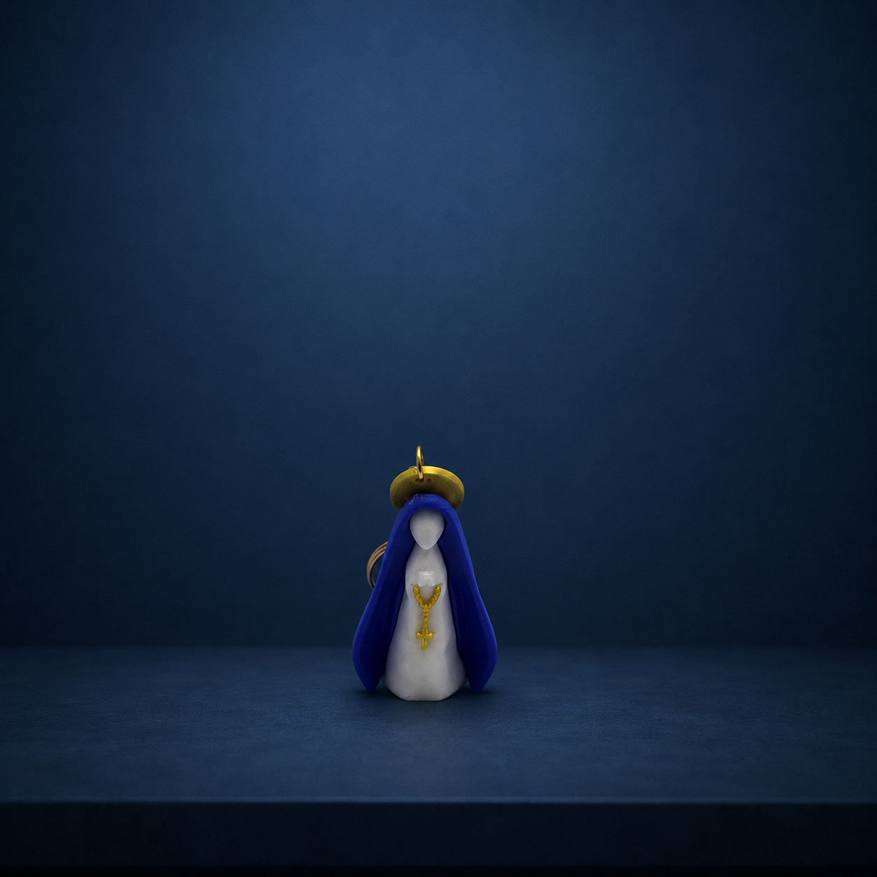Chaveiro Nossa Senhora Aparecida em Impressão 3D – Colecionável em PLA