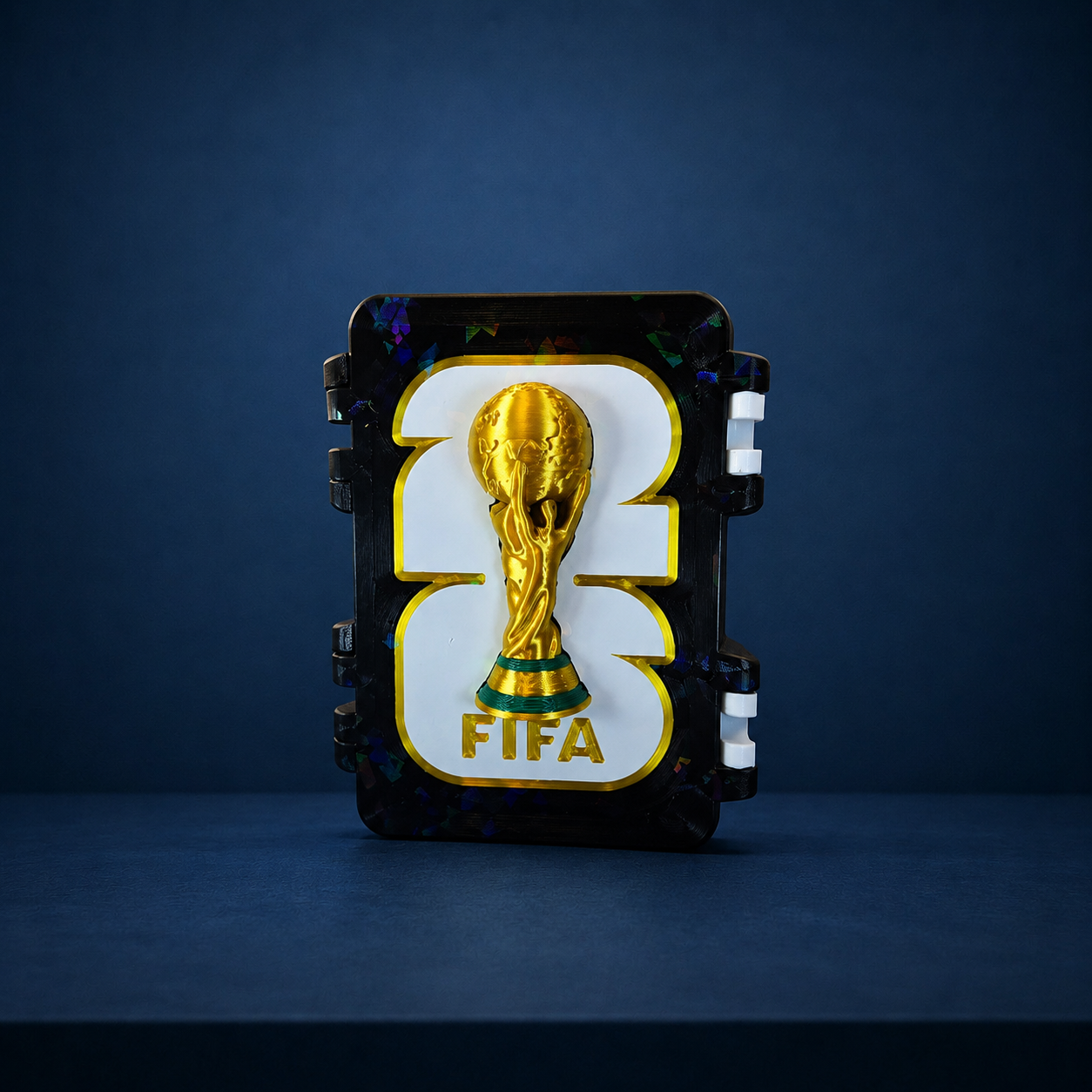 Porta Figurinhas Copa 2026 Premium | Organizador Impresso em 3D Personalizado