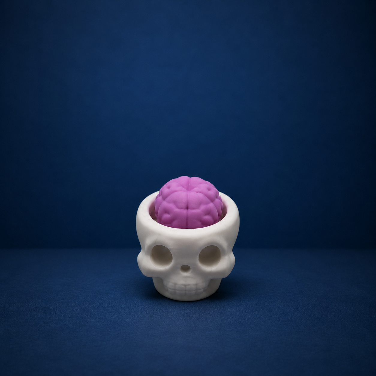 Caveira de Clique Sensorial em Impressão 3D – Colecionável em PLA