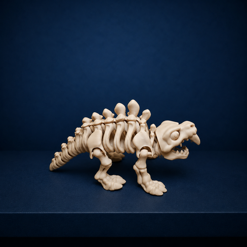 Dinossauro Articulado Colecionável em PLA