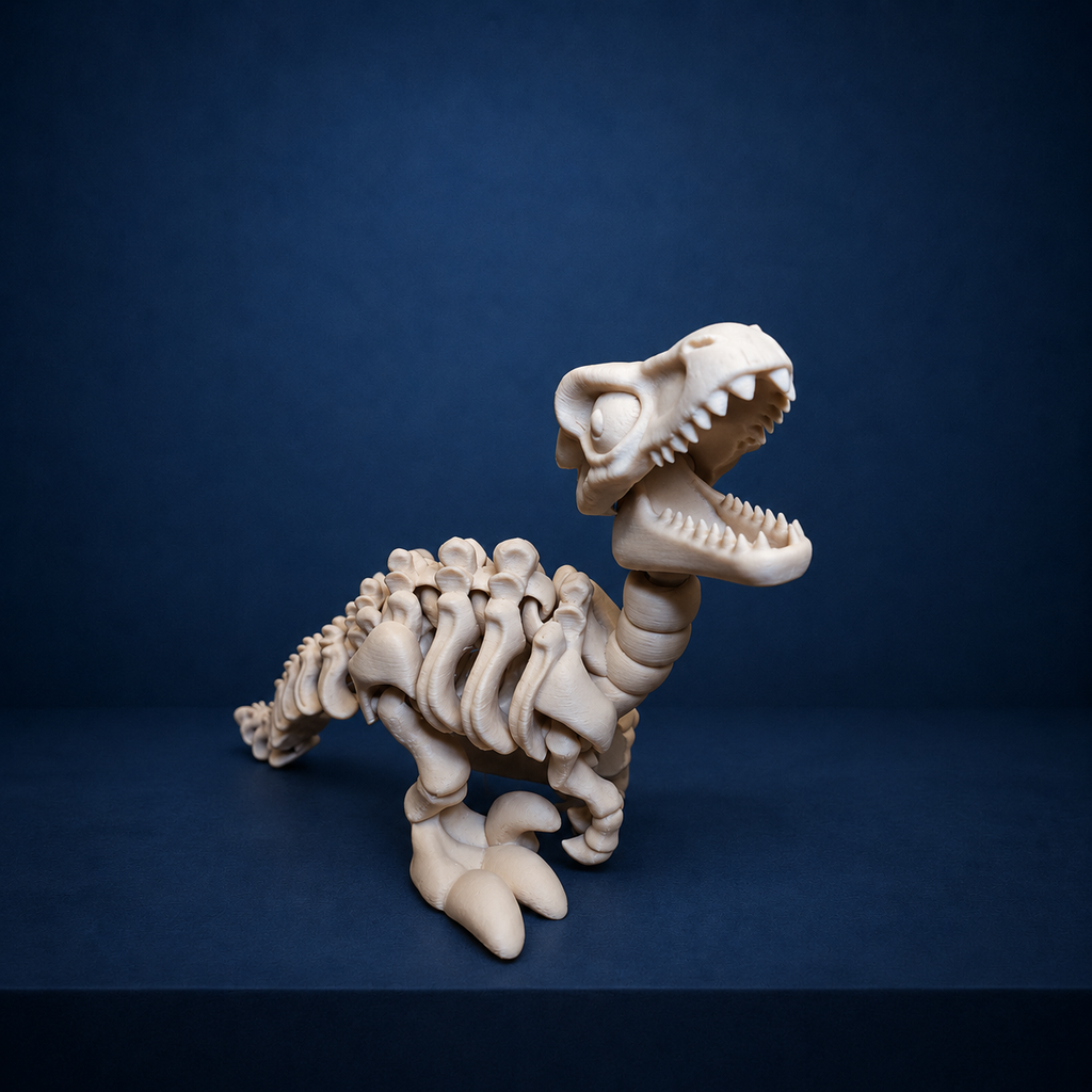 Dinossauro Articulado Colecionável em PLA