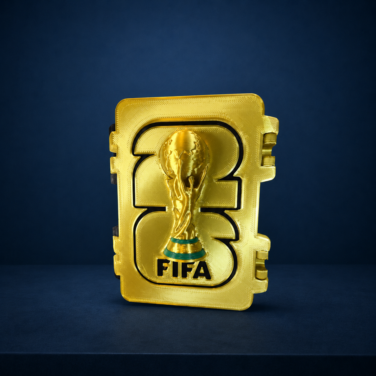 Porta Figurinhas Copa 2026 Premium | Organizador Impresso em 3D Personalizado