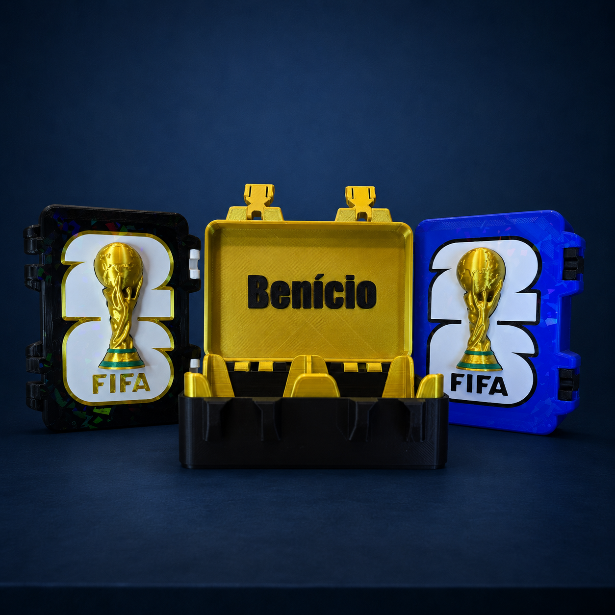 Porta Figurinhas Copa 2026 Premium | Organizador Impresso em 3D Personalizado