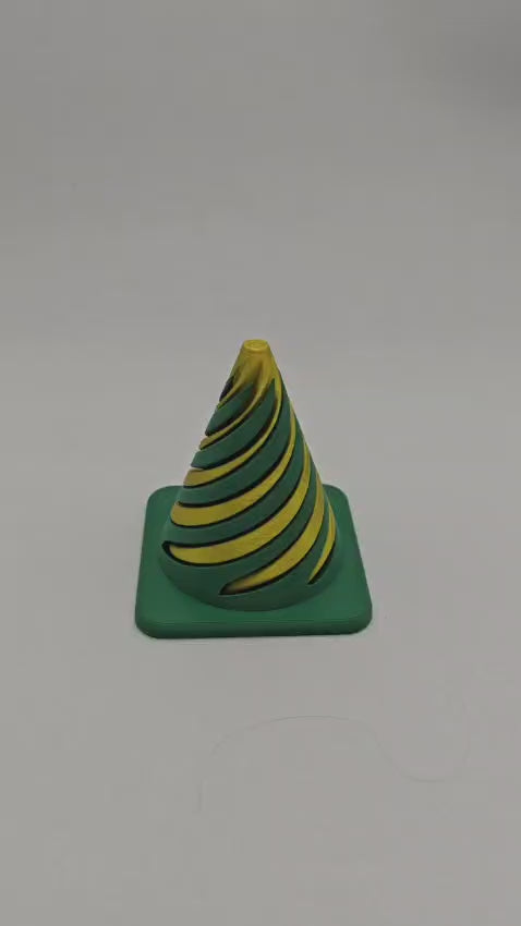 Cone Sensorial em Impressão 3D – Colecionável em PLA Premium