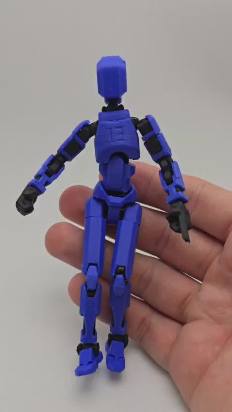 Dummy 13 Articulado em Impressão 3D – Boneco Colecionável em PLA