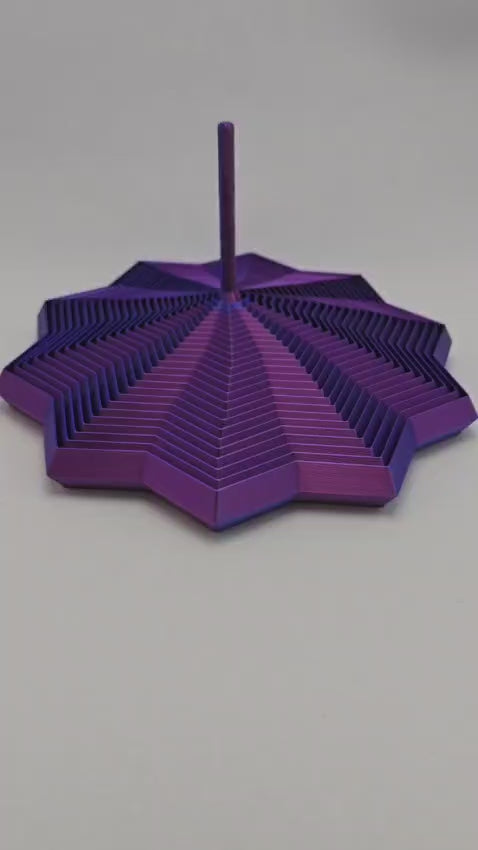 Estrela Sensorial Articulada – Brinquedo Sensorial Impresso em 3D em PLA