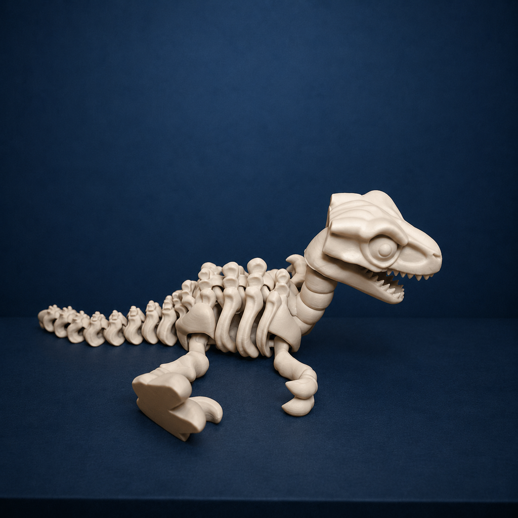 Dinossauro Articulado Colecionável em PLA
