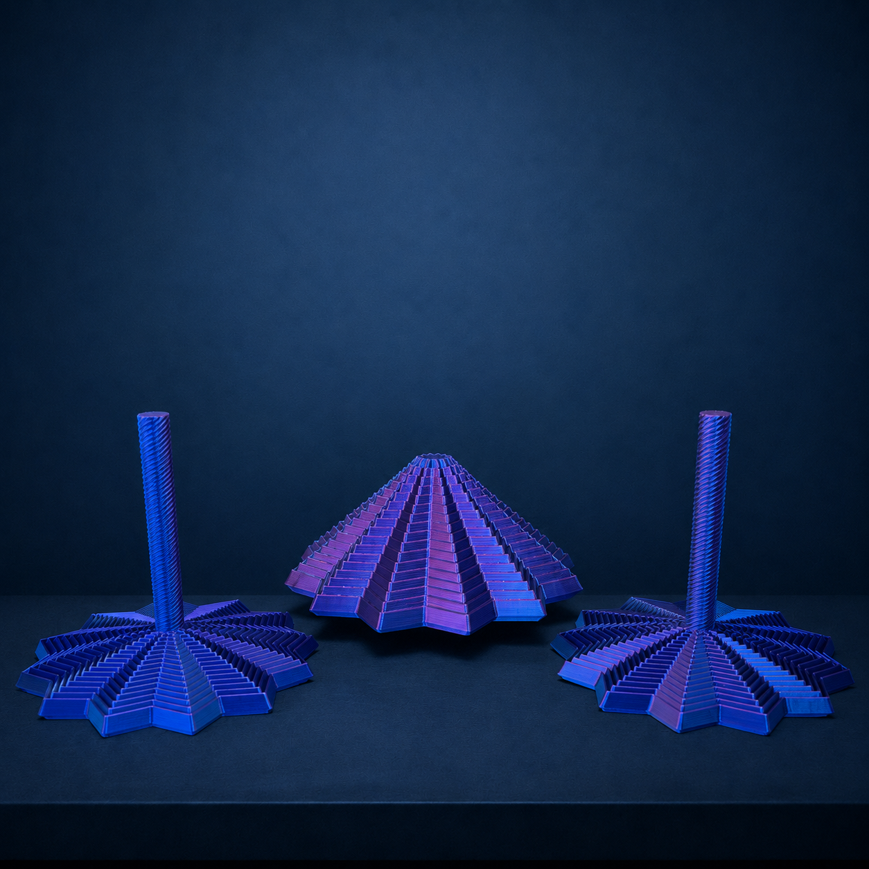 Estrela Sensorial Articulada – Brinquedo Sensorial Impresso em 3D em PLA