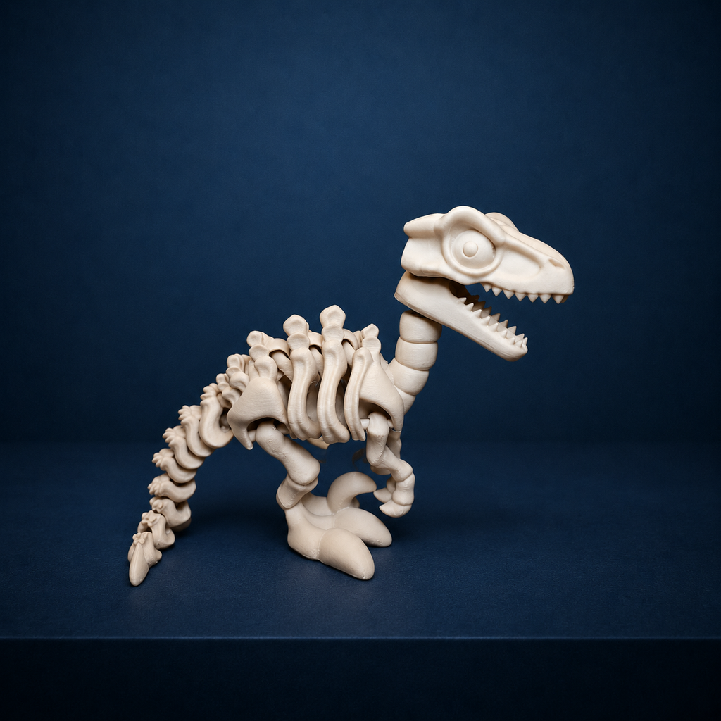 Dinossauro Articulado Colecionável em PLA